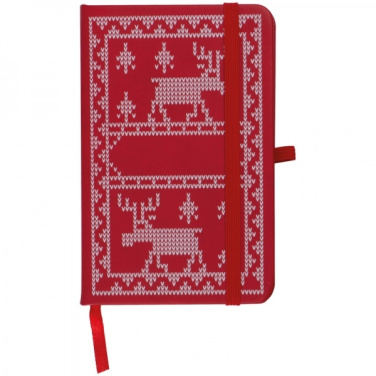 Logotrade presentreklam bild: A6 anteckningsbok med julmotiv