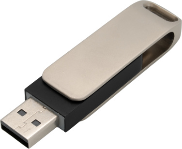 Logotrade profilprodukter bild: Metall-USB-minne