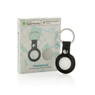 Logotrade reklamprodukter bild: Findmate Dual RCS återvunnen plastartikel-sökare IPX 5