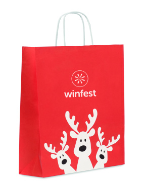 Logotrade profilprodukter bild: Presentpapperspåse stor