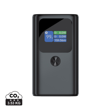 Logotrade presentreklam bild: Urban Vitamin Campbell 55 W 10 000 mAh powerbank, fickformat