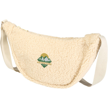 Logotrade profilprodukter bild: Bear midjeväska av GRS-certifierat återvunnet sherpa-material, 3 l