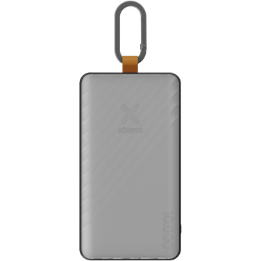 Logotrade profilreklam bild: Xtorm XG2S101 Go2 10 000 mAh 15 W solcellsdriven powerbank med belysning