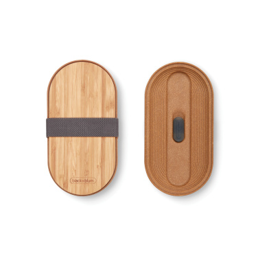 Logotrade reklamprodukter bild: Black+Blum Dubbel Rostfri Bento-låda