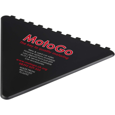 Logotrade presentreklam bild: Frosty triangular recycled plastic ice scraper