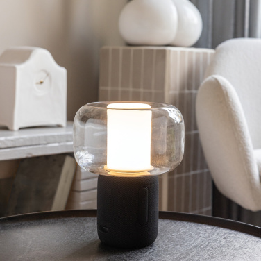 Logotrade presentreklam bild: Lux 10 W högtalarlampa i återvunnen plast