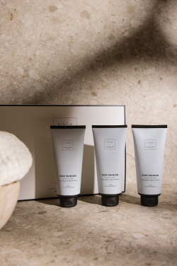 Logotrade kampanjprodukter bild: VINGA x TGL kroppsvård gåvoset