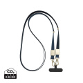 Nivo Crossbody lanyard i RCS återvunnen PET, marin